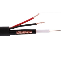 Cable coaxial RG59 + 2 x 0,75mm (100m.) PN: RG590100+2	