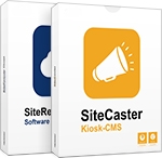 SiteRemote Combo con SiteCaster - Plan Anual por Máquina  - Plan Anual de SiteRemote con licencia SiteCaster (app de cartelería digital interactiva y gestor de contenidos. SServicio Cloud / Saas (Software as a Service). Incluye SiteRemote Cloud.